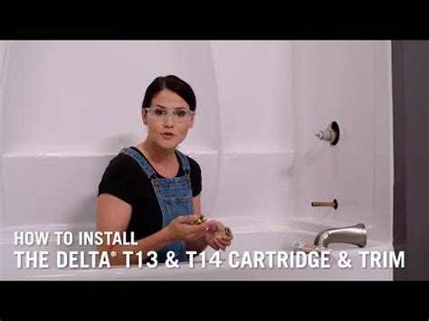 How to Install the Delta® T13/14 Cartridge & Trim